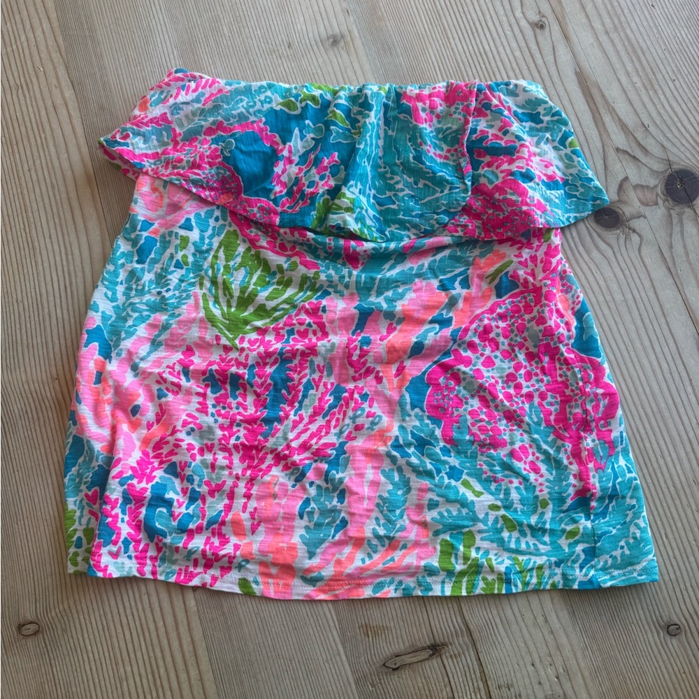 Lilly Pulitzer Strapless top